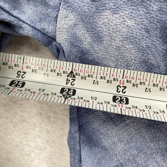 STUNNING Juicy Couture‎ Blouse Womens XXL Crepe Gauzy Front Knot Top Flowy 2XL - Picture 12 of 14